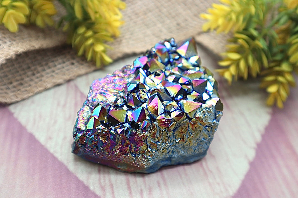 Titanium Quartz Cluster