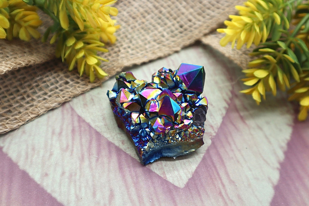 Titanium Quartz Cluster