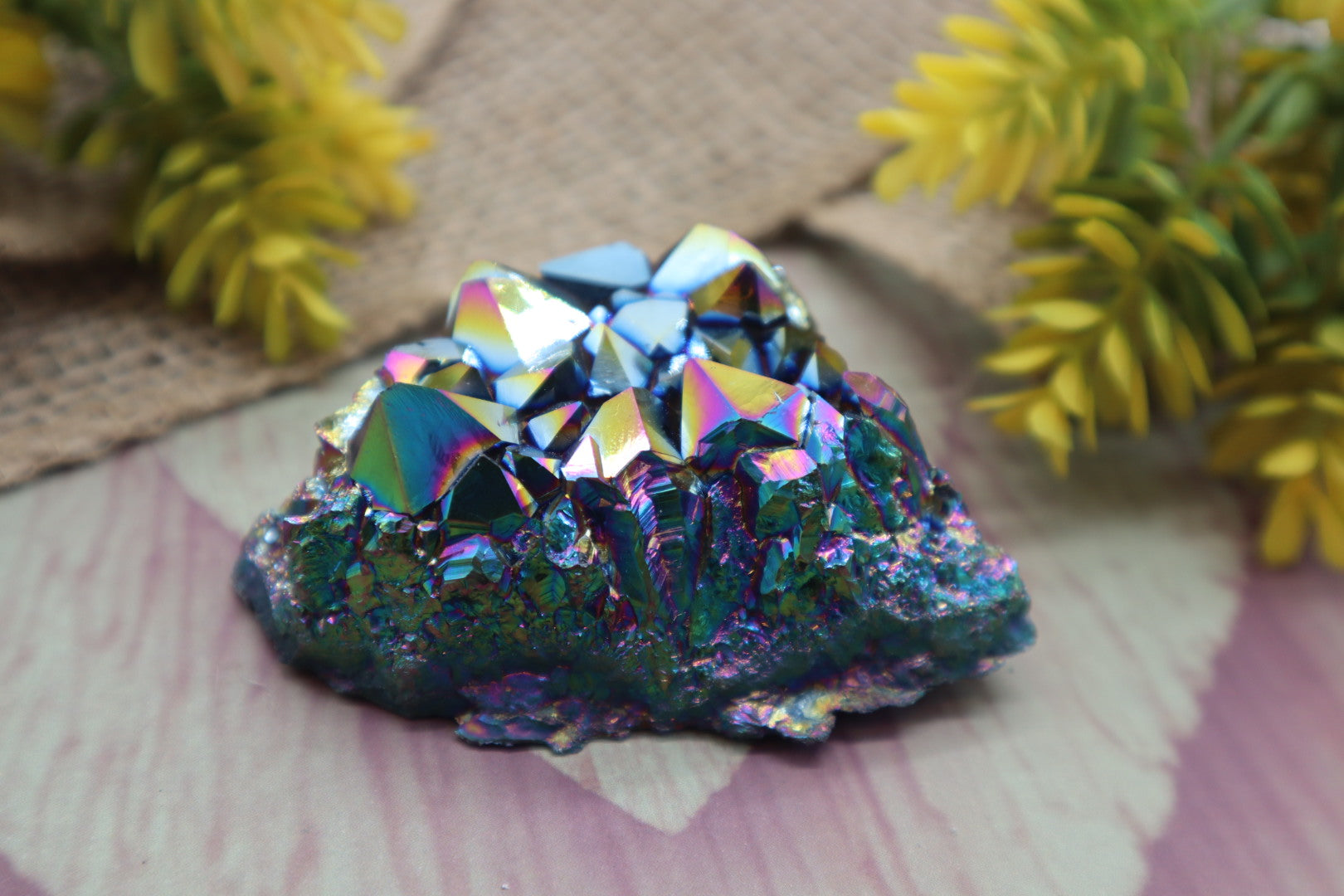 Titanium Quartz Cluster