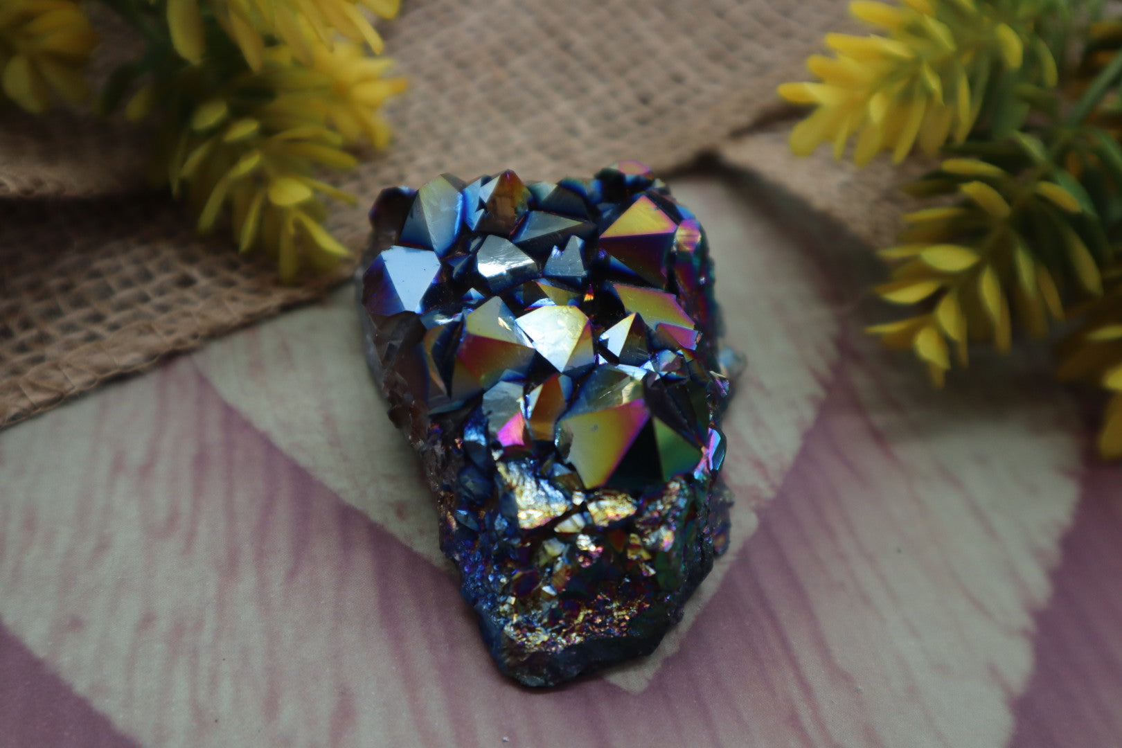 Titanium Quartz Cluster