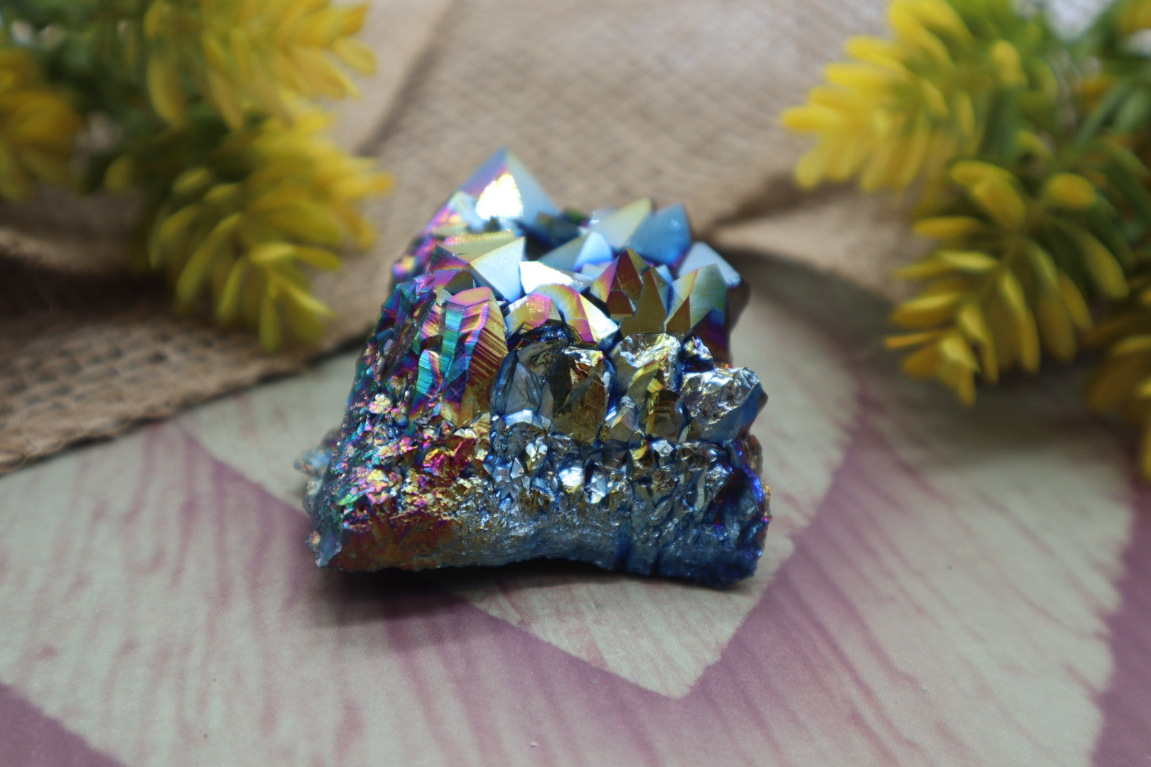 Titanium Quartz Cluster