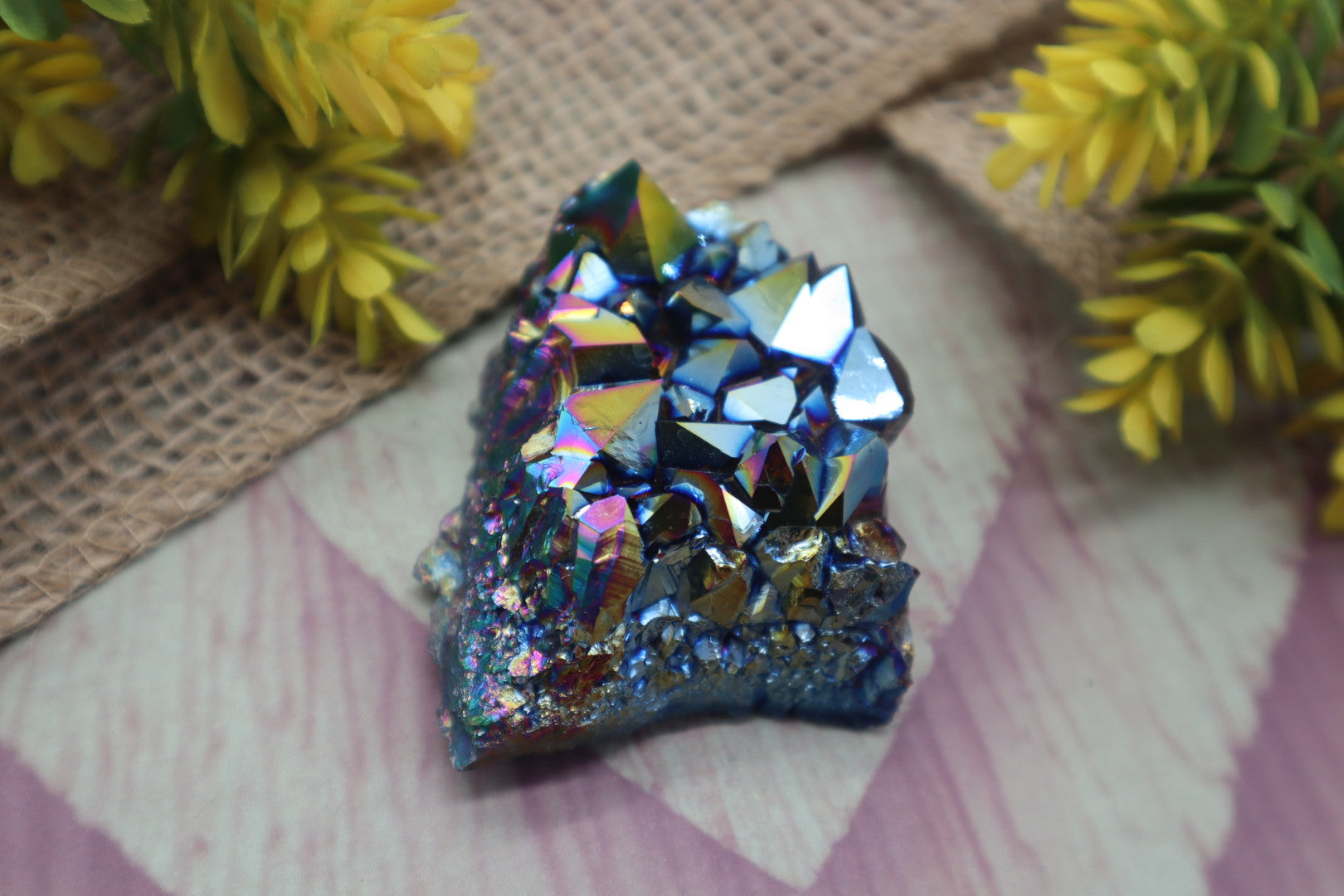 Titanium Quartz Cluster