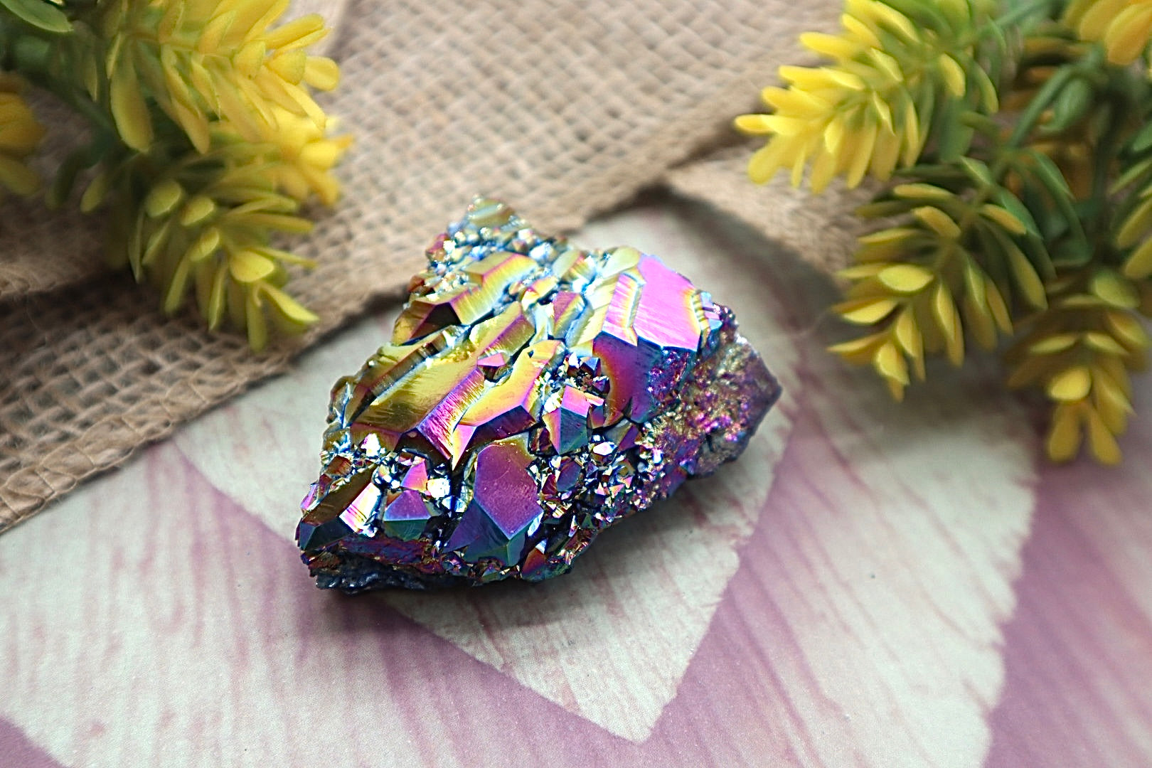 Titanium Quartz Cluster