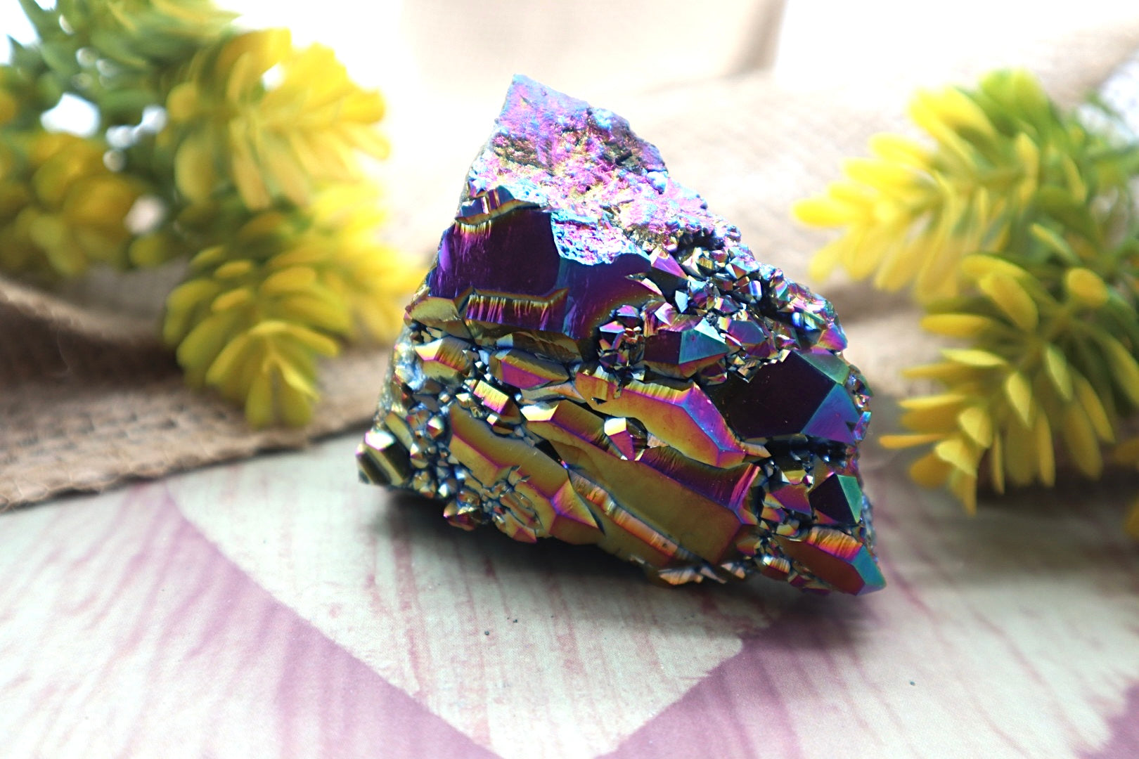 Titanium Quartz Cluster