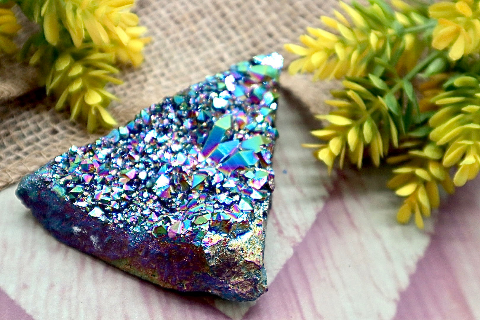 Titanium Quartz Cluster