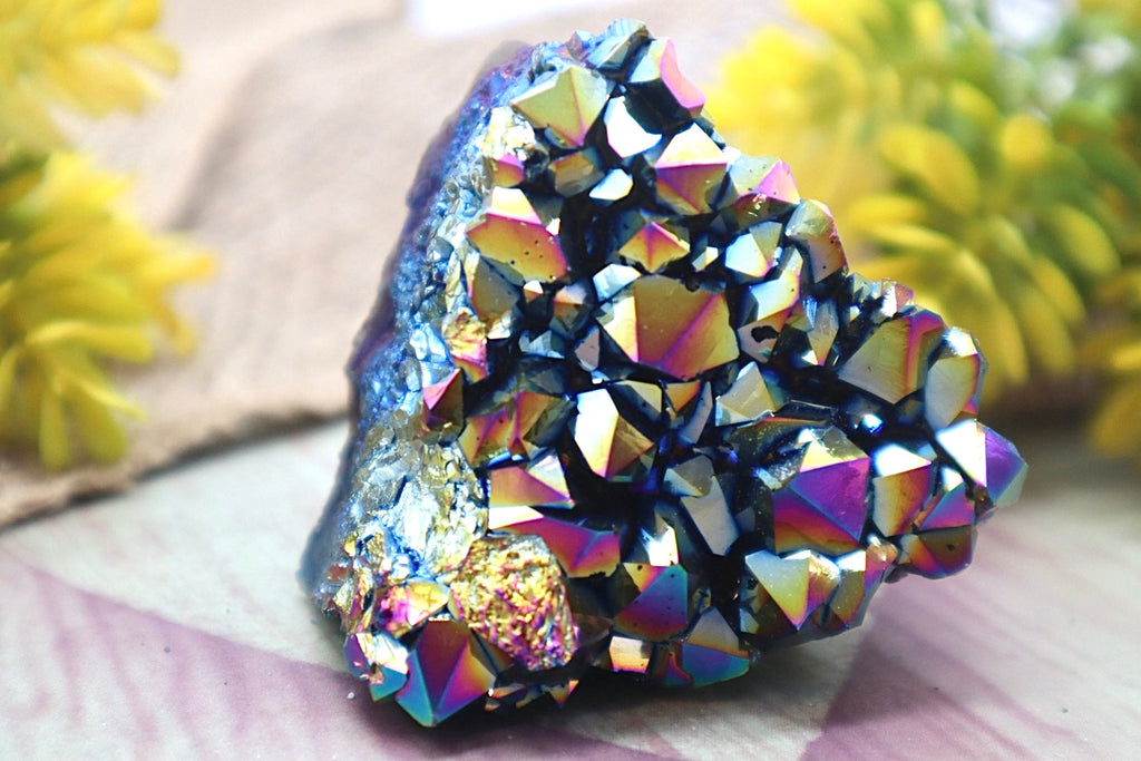Titanium Quartz Cluster