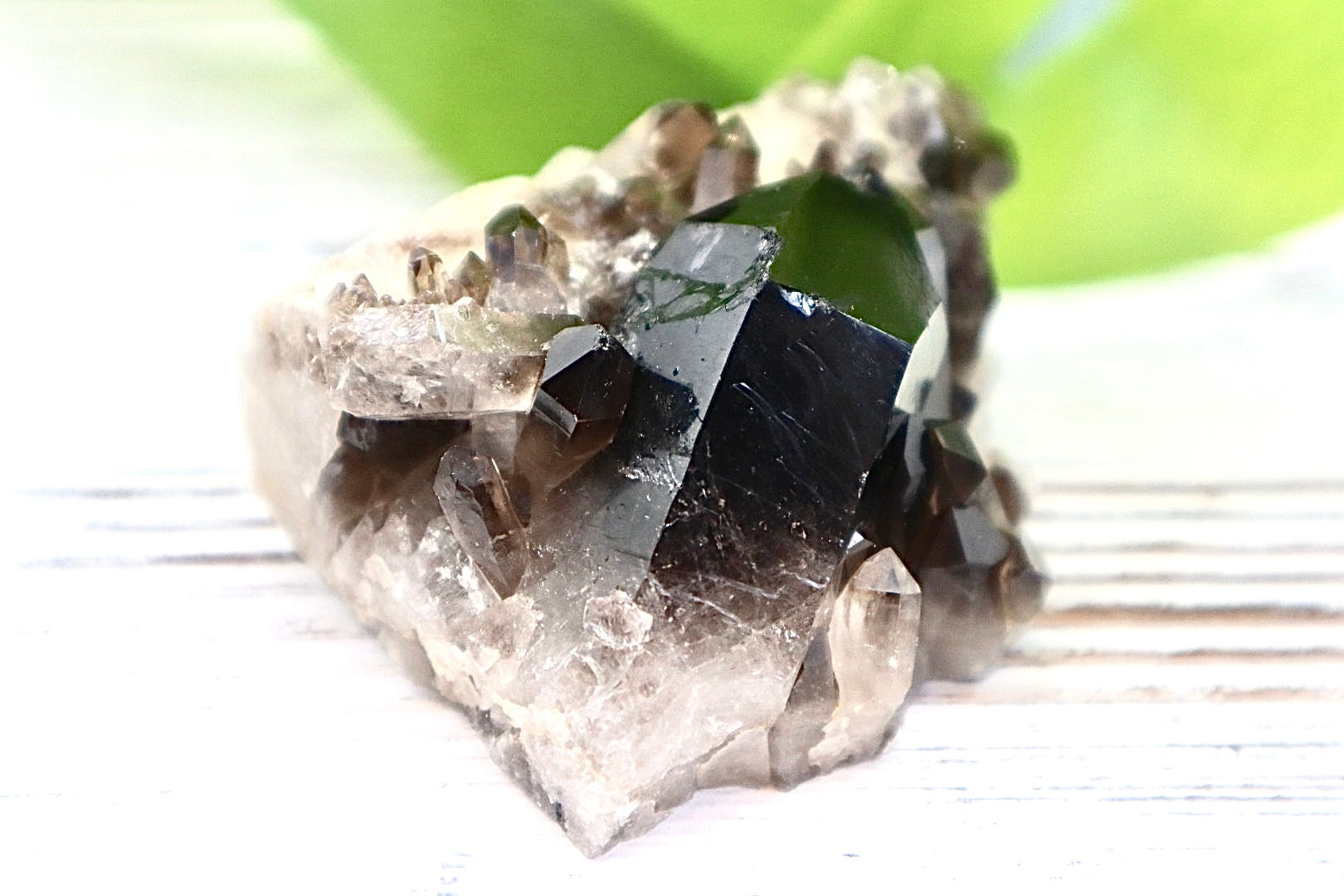 Smoky Quartz Cluster