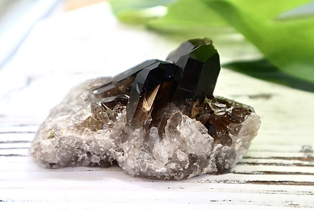 Smoky Quartz Cluster