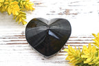 Rainbow Obsidian Heart