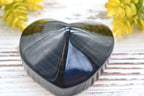 Rainbow Obsidian Heart
