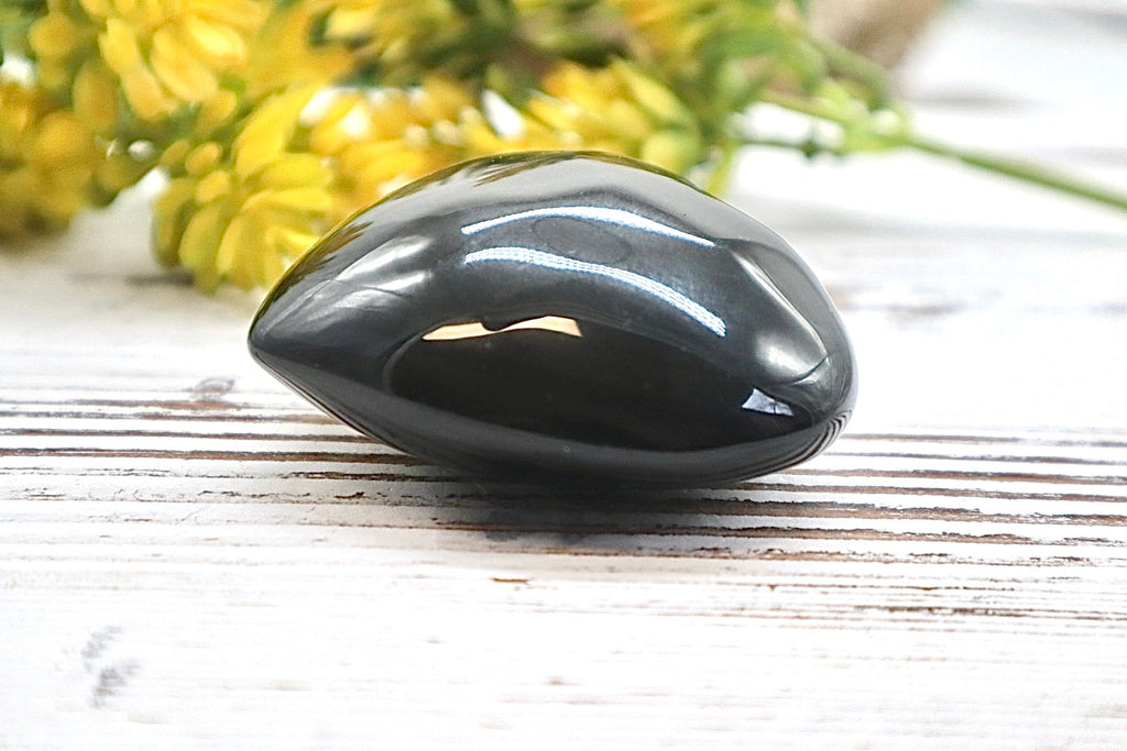 Rainbow Obsidian Heart