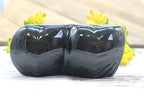 Rainbow Obsidian Double Heart
