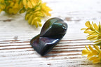 Rainbow Obsidian Heart