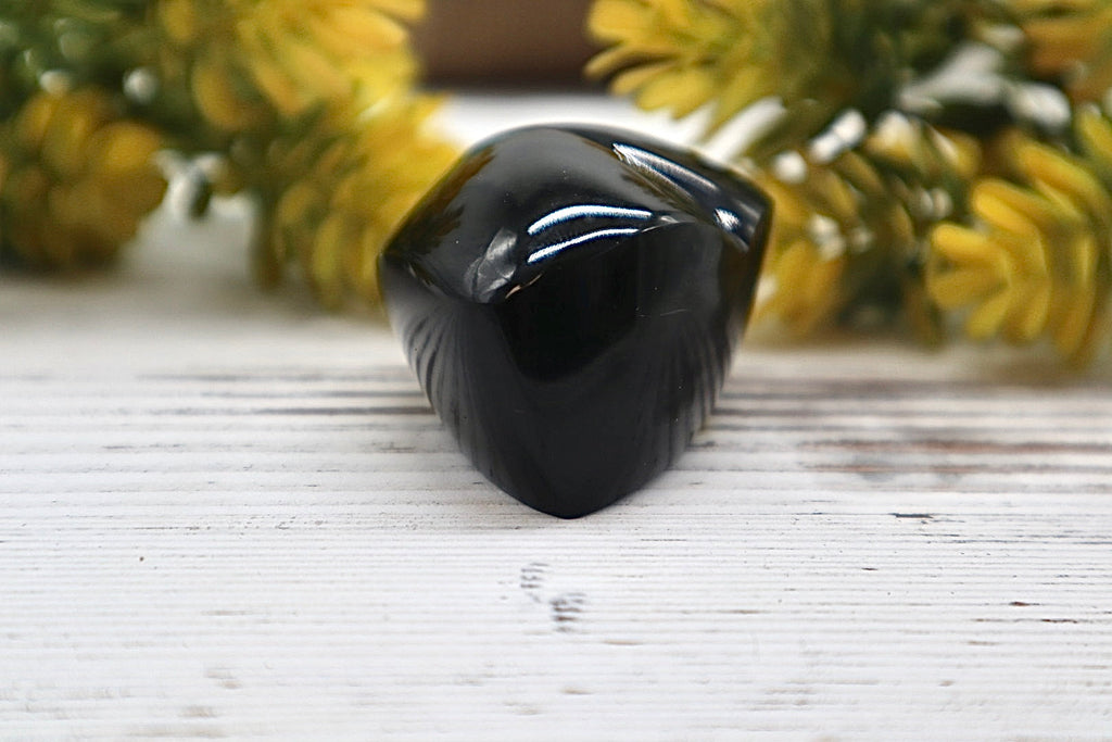Rainbow Obsidian Heart
