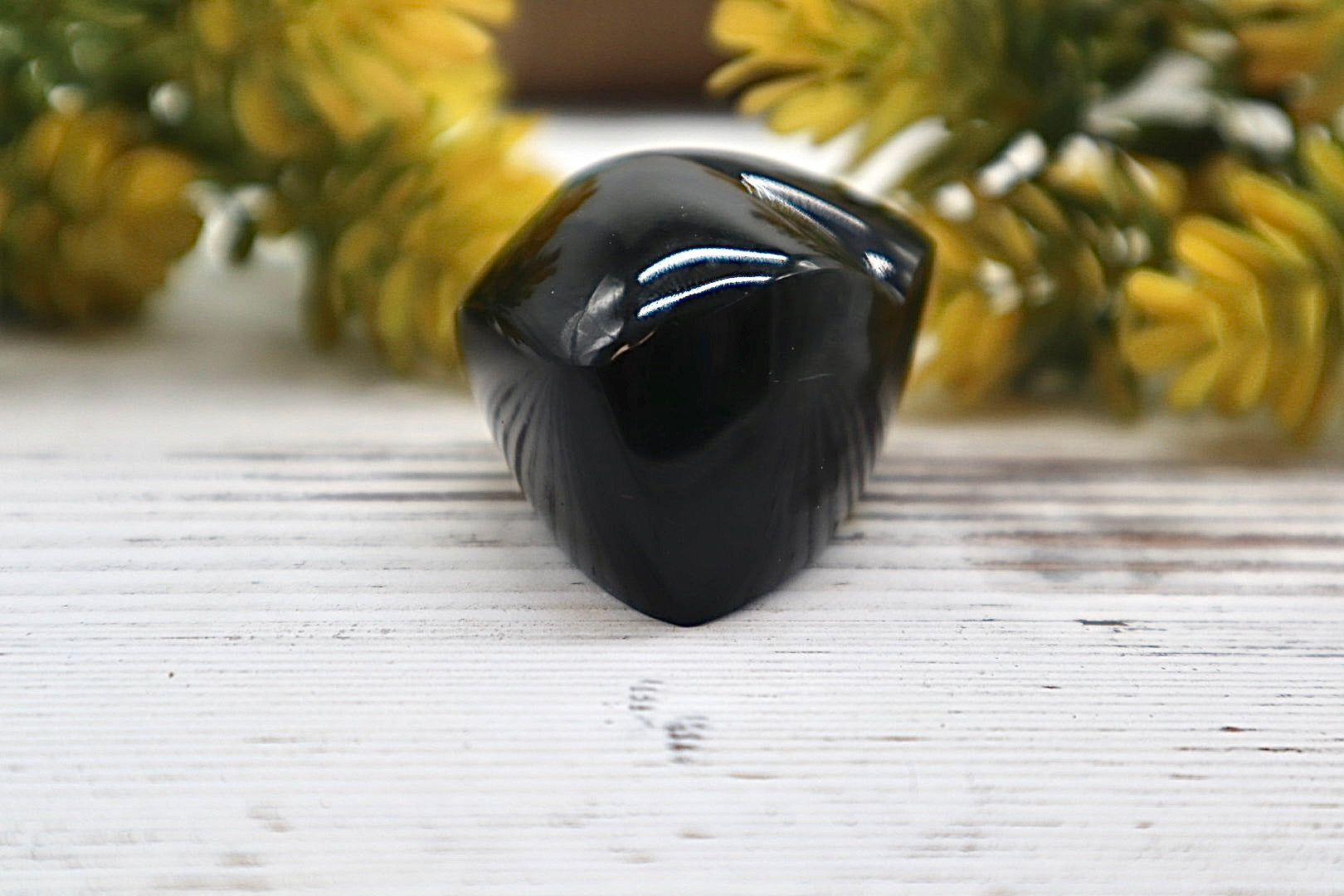Rainbow Obsidian Heart