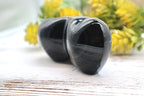 Rainbow Obsidian Double Heart