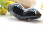 Rainbow Obsidian Double Heart