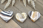 Banded Onyx Heart