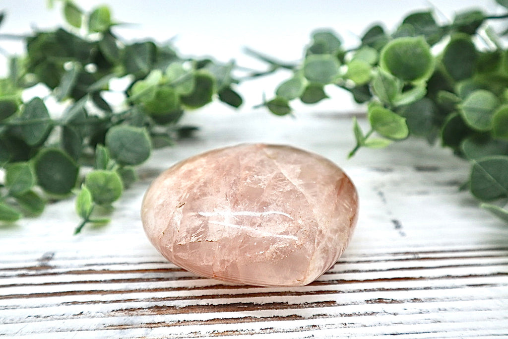 Hematoid Quartz Heart