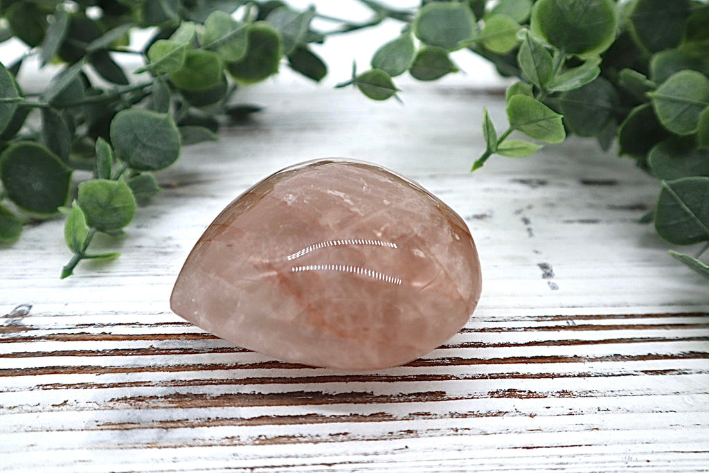 Hematoid Quartz Heart