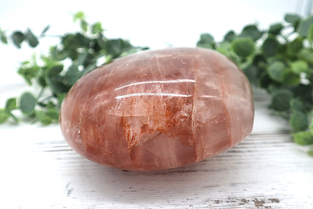 Hematoid Quartz Heart