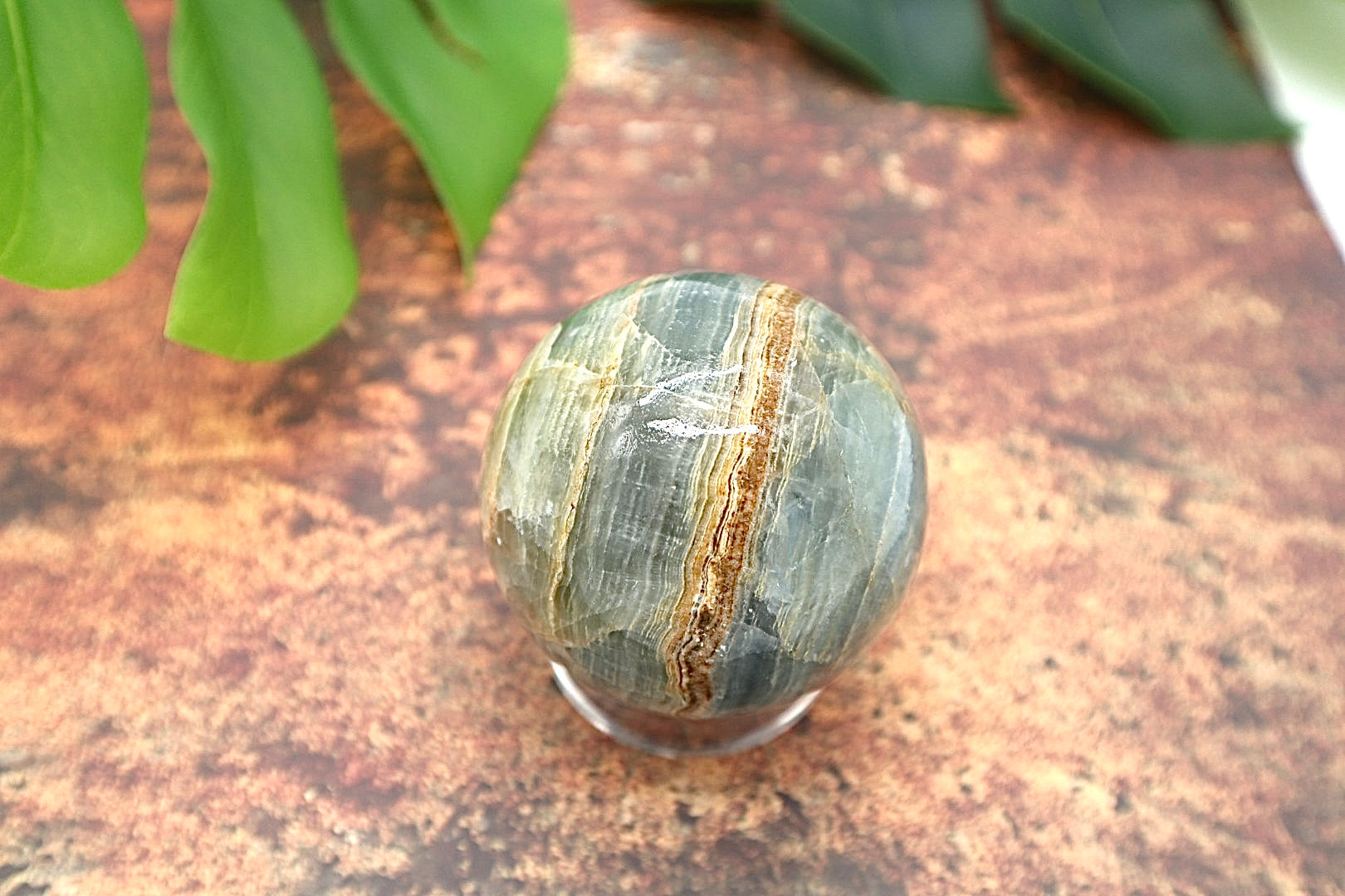 Blue Onyx Sphere