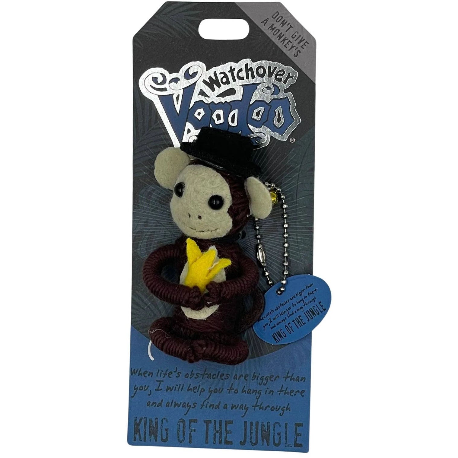 King of the Jungle (Monkey) - Watchover Voodoo Dolls - Keychain