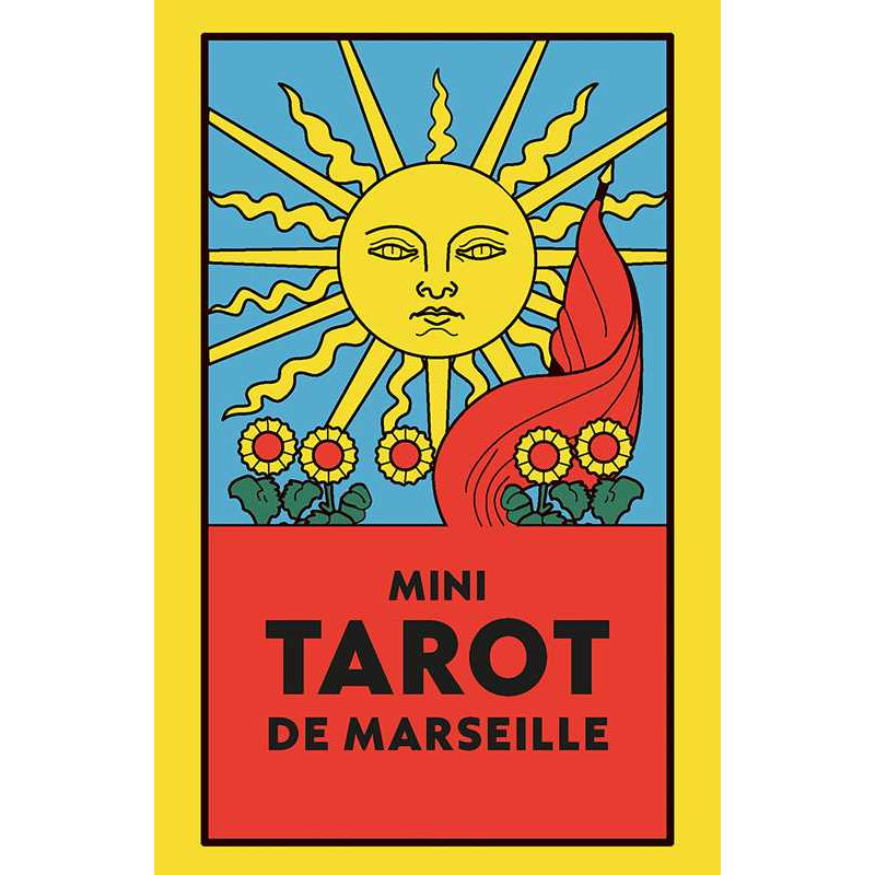 Mini Tarot de Marseille by Nicolas Galkowski: Flashcards 104 pages / English