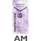 Polished Tumbled Pendants: AMETHYST