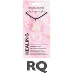 Polished Tumbled Pendants: ROSE QUARTZ