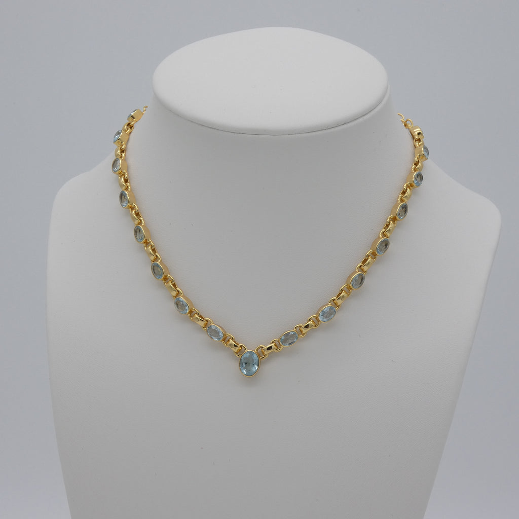Aquamarine Necklace