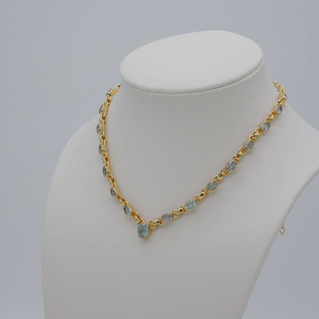 Aquamarine Necklace