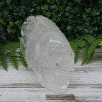 Clear Quartz Headdress Skull