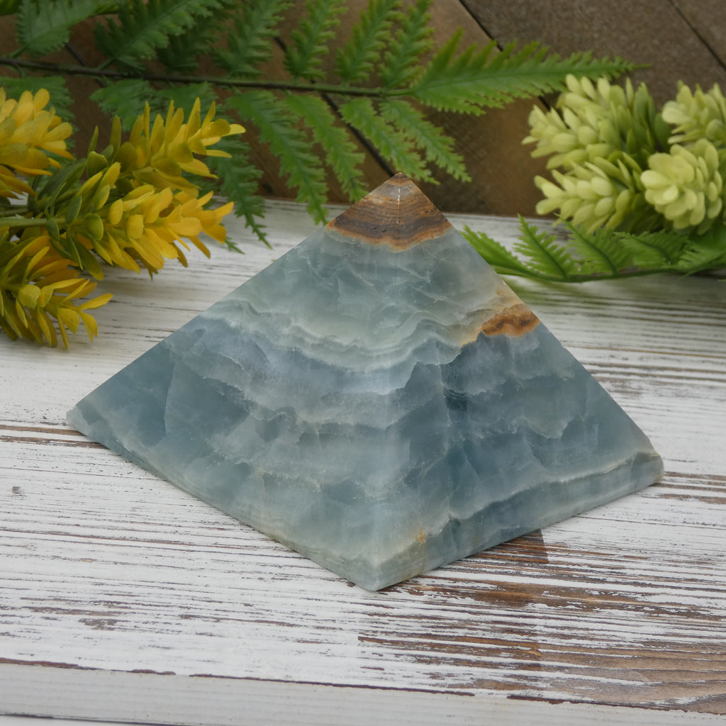 Blue Onyx Pyramid