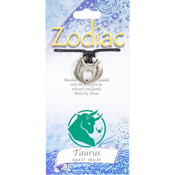 Signs Of The Zodiac Pendants: Taurus