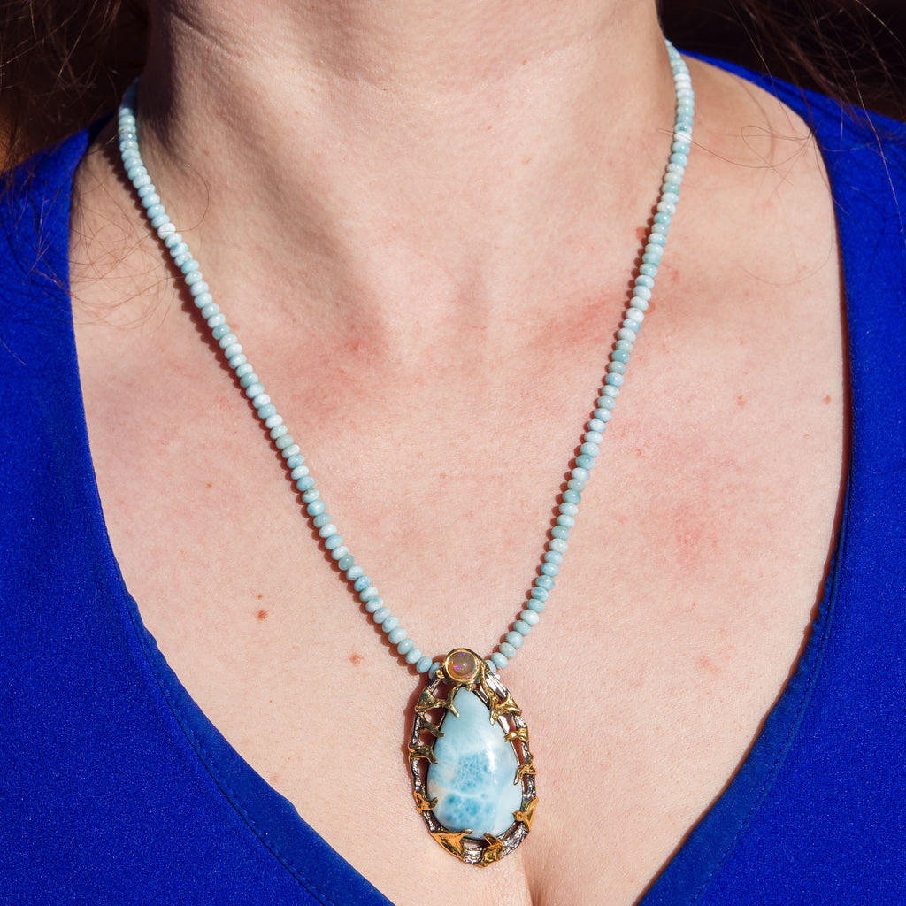 Larimar Necklace