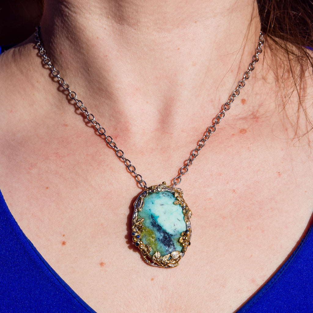 Petrified Wood Necklace