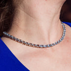 Blue Topaz Choker