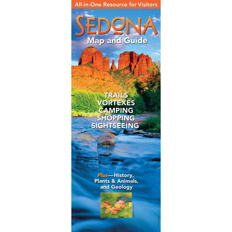 Sedona Map and Guide by Bronze Black: Paperback 1 pages / English