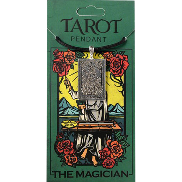 Tarot Necklace on a cotton cord: The Magician