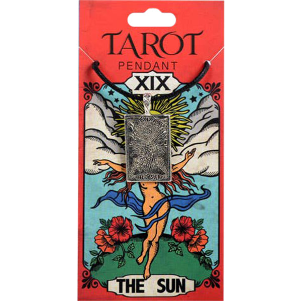 Tarot Necklace on a cotton cord: The Sun