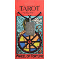 Tarot Necklace on a cotton cord: Wheel of Fortune