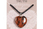 Heart Pendants: Truth (Mahogany Obsidian)