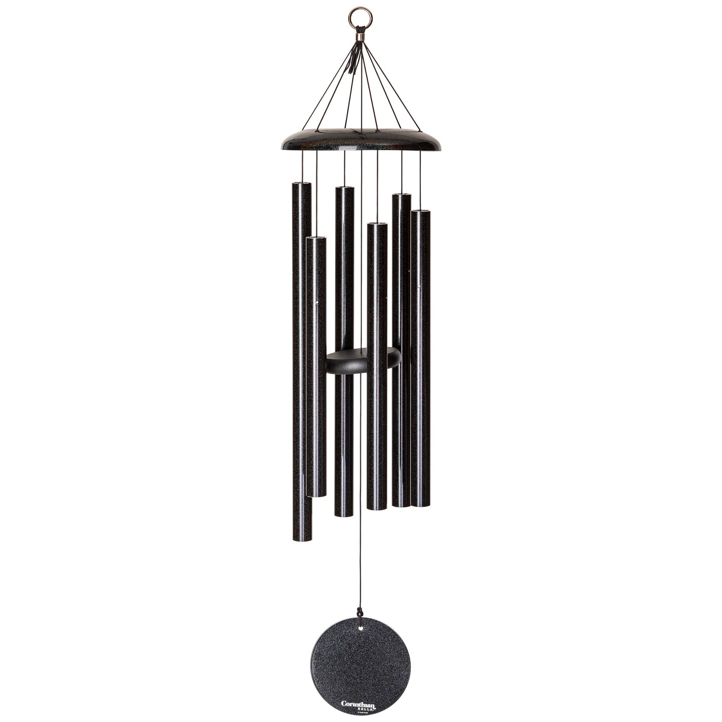 Corinthian Bells® 36-inch Wind Chime - Limited Edition Black Spectrum: Black Spectrum