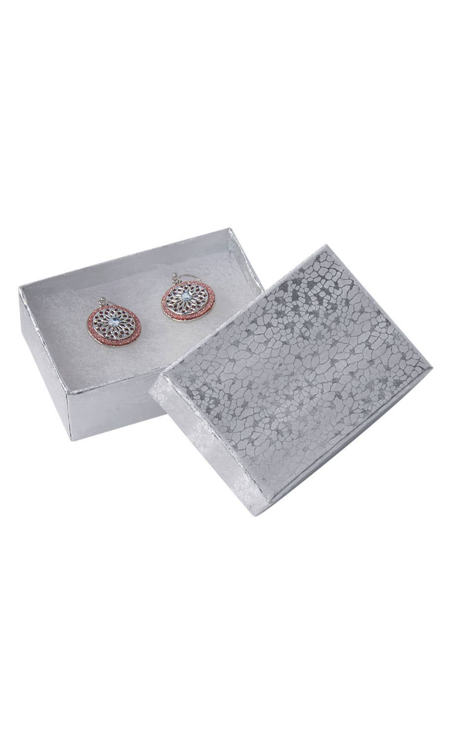 Cotton-Filled Jewelry Boxes: Kraft / Case of 100 / 5¼" × 3¾" × ⅞"