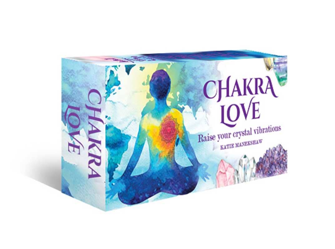Chakra Love by Katie Manekshaw: Flashcards 40 pages / English