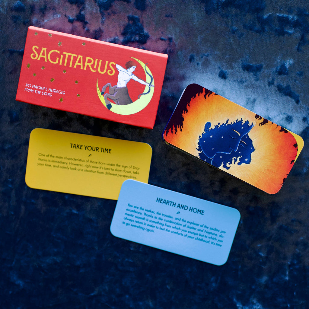 Sagittarius Pocket Zodiac Cards: 40 Magical Messages