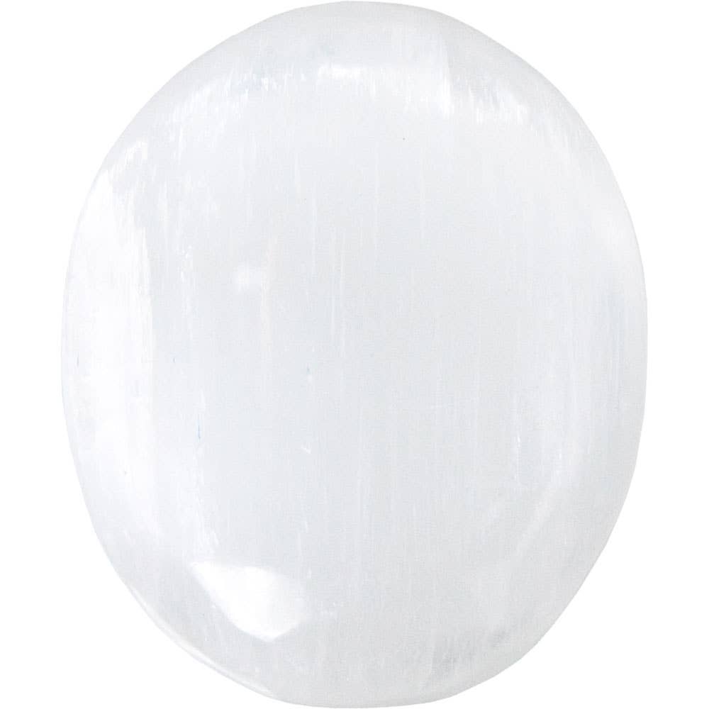 Gemstone Carving Soothing Stone White Selenite (Each)
