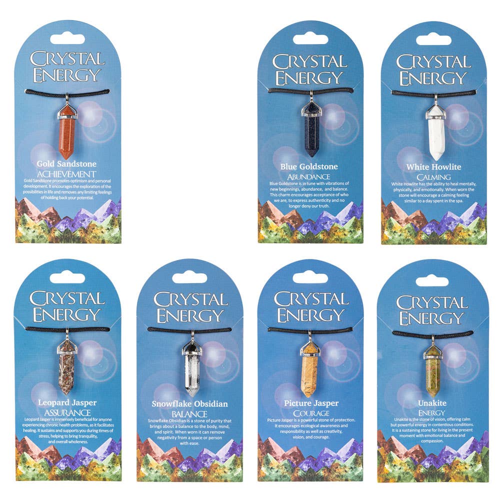 Crystal Energy Pendants: Harmony (Green Aventurine)