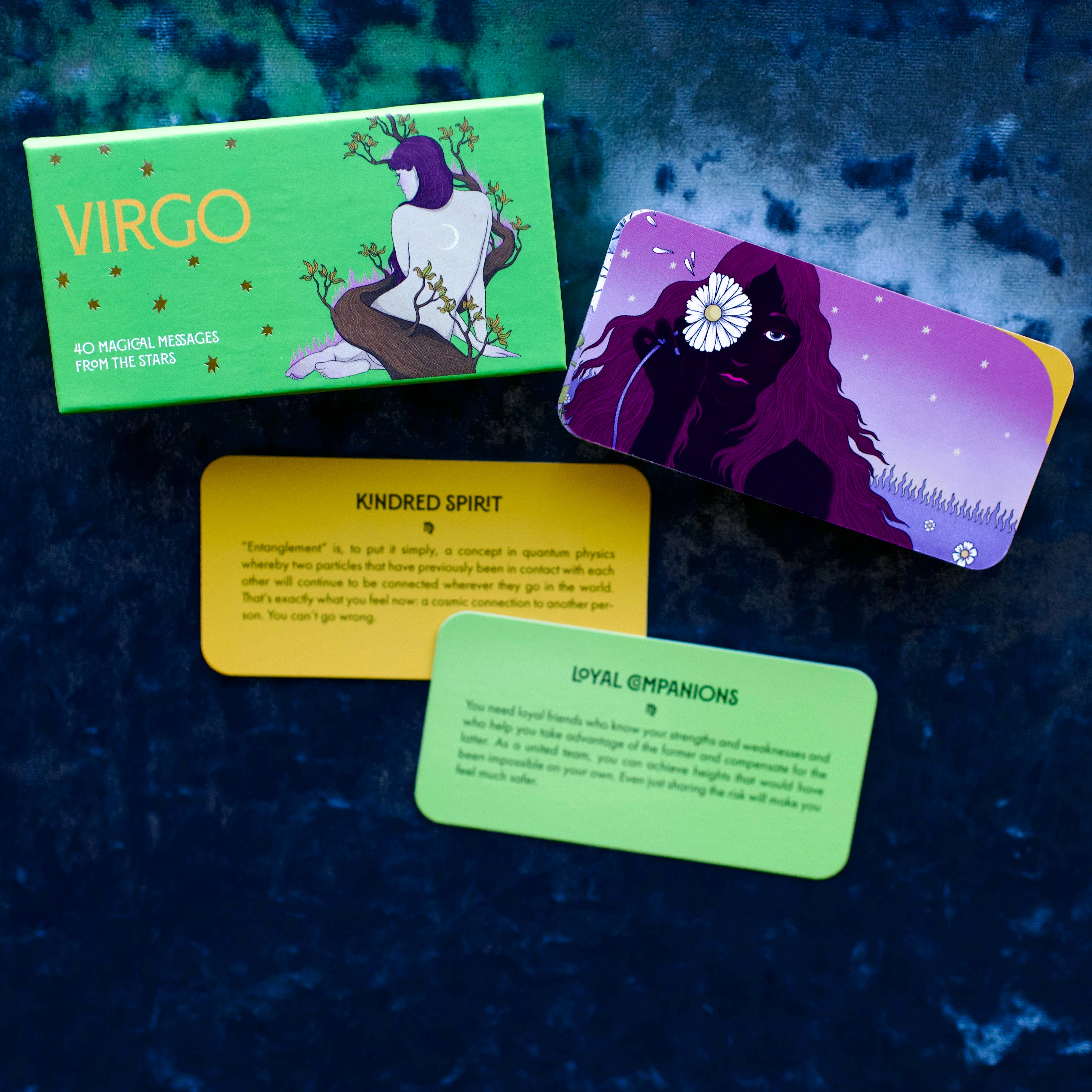 Virgo Pocket Zodiac Cards: 40 Magical Messages